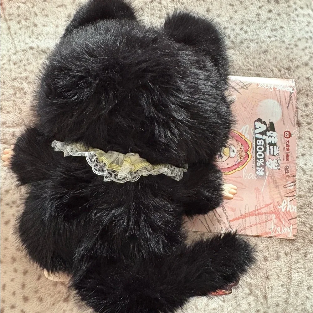 Baby Three Ai 800% CONFIRMED Black Cat with Blue liquid glitter eyes - Picture 5 of 5